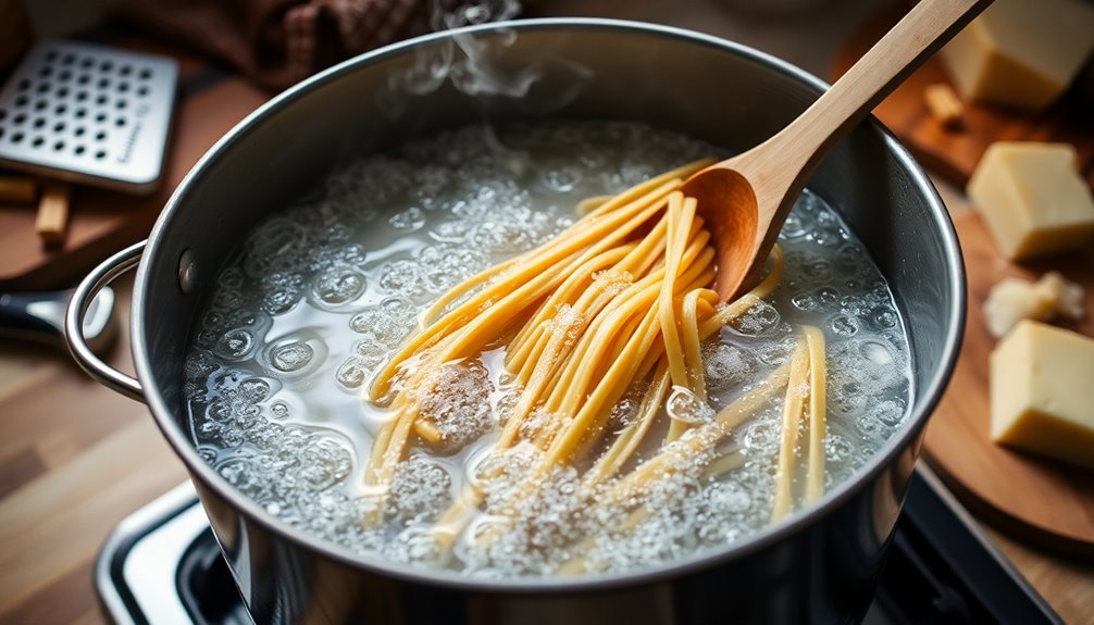 boil pasta until tender