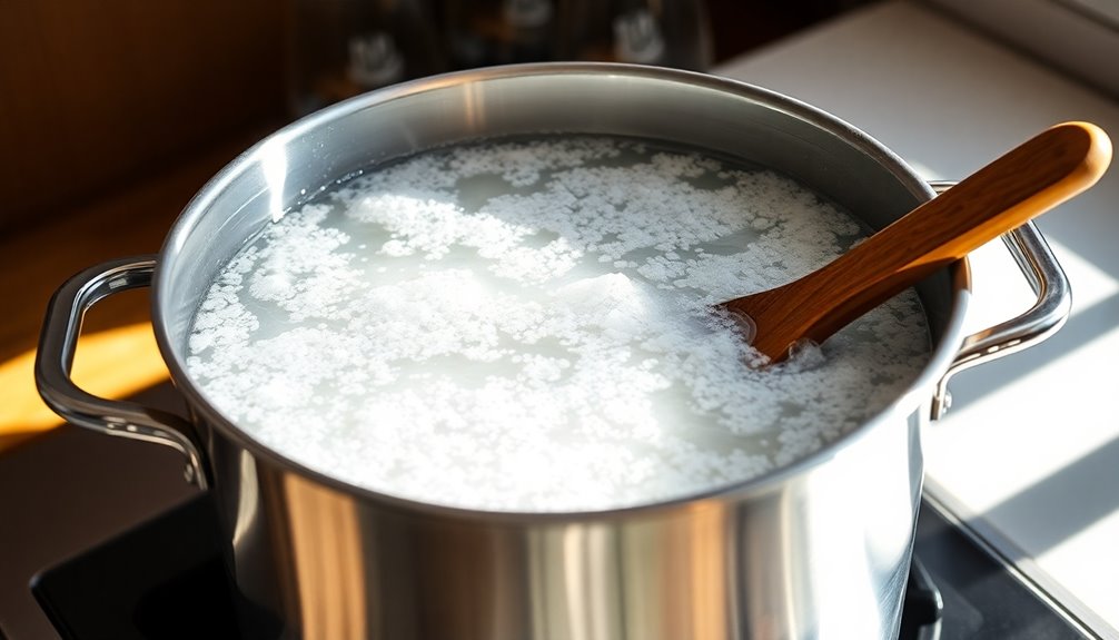 boil water with salt