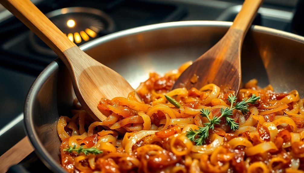 caramelize onions through saut ing