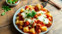 cheesy sausage gnocchi recipe