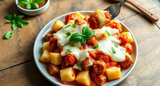 cheesy sausage gnocchi recipe