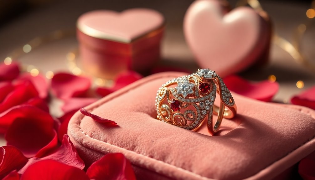 choosing luxury valentine rings