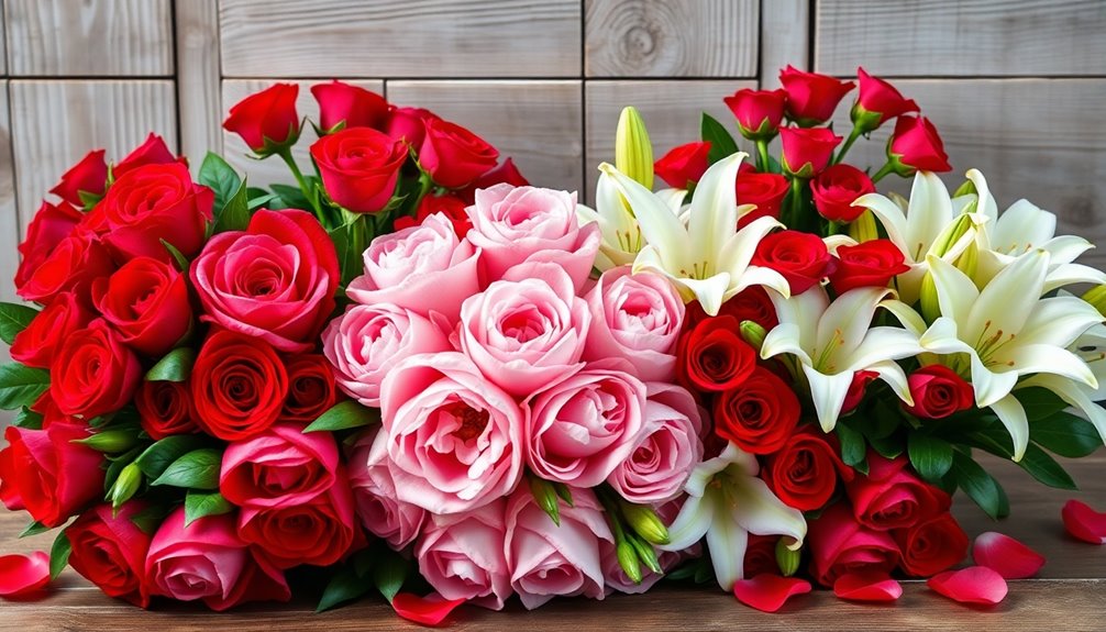 choosing valentine s day flowers