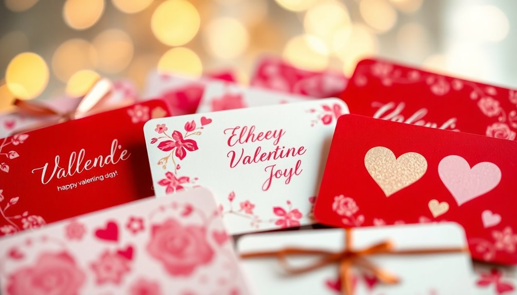 custom valentine gift cards