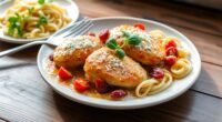 delicious romantic chicken dish