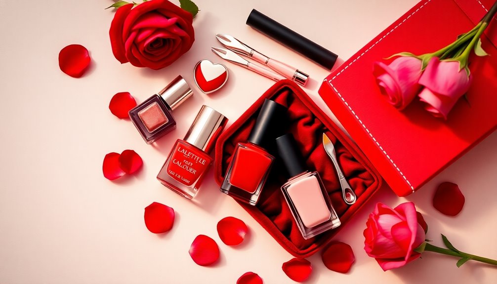 designer valentine nail care