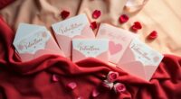 designer valentine note sets