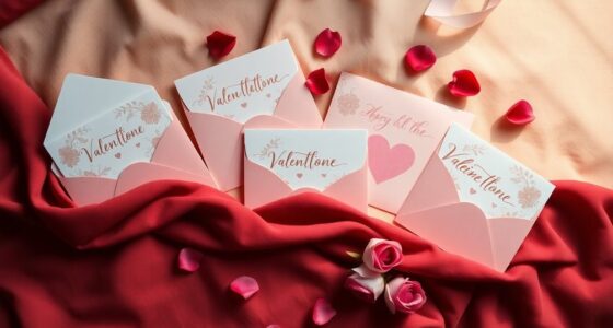 designer valentine note sets