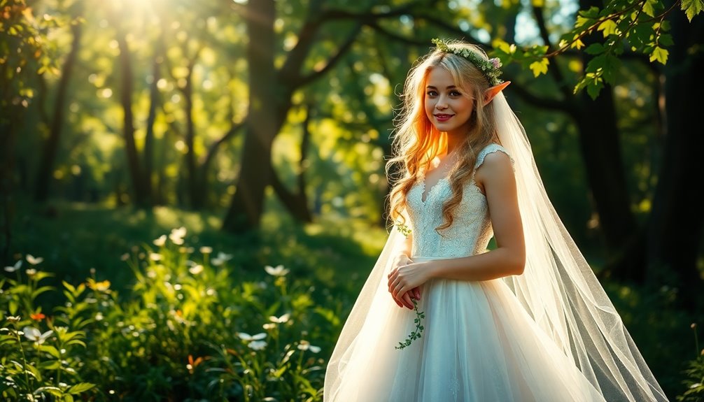 enchanting elf bride love