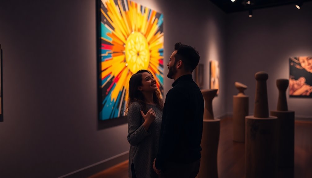 explore nearby art exhibits