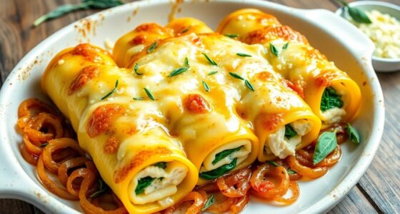 french onion chicken rolls