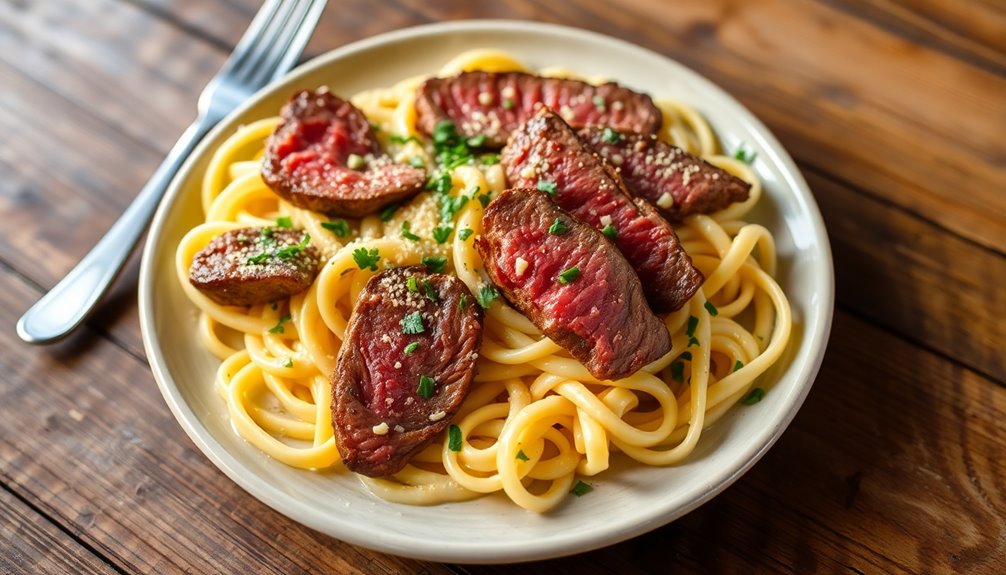 garnish dish with parsley