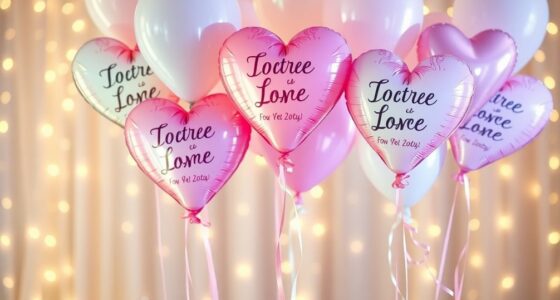 heartfelt personalized balloon bouquets