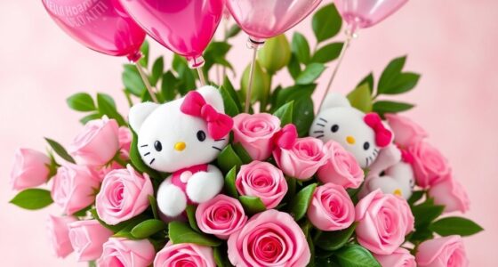 hello kitty valentine s bouquets