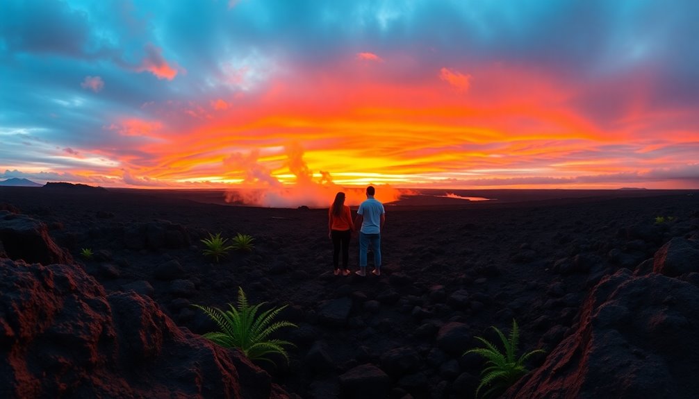 kilauea volcanic landscape exploration