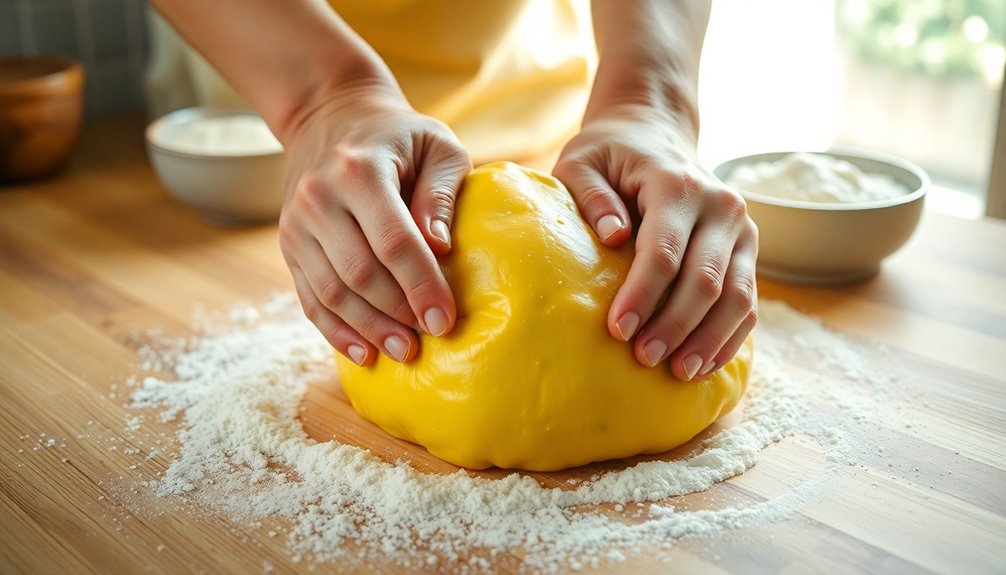 knead the dough thoroughly