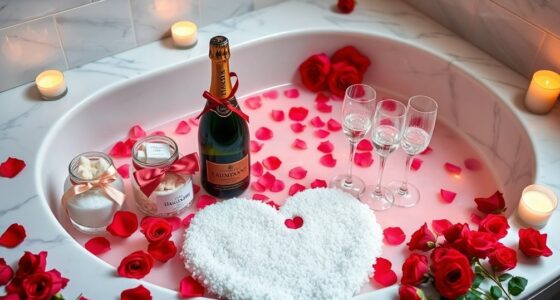 personalized romantic bath gifts