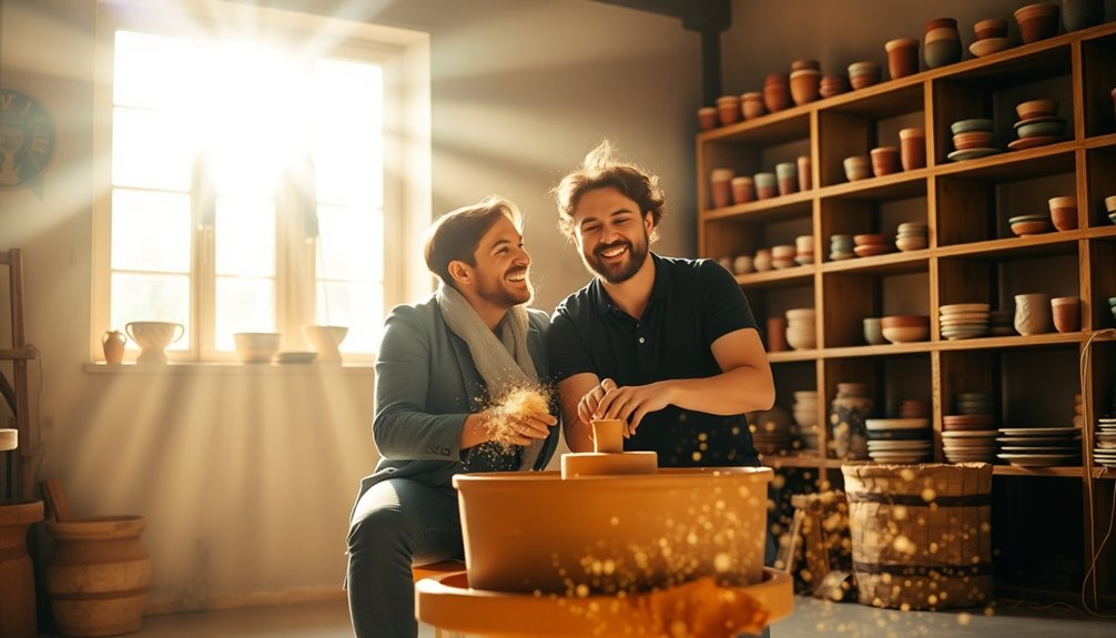 pottery class for couples