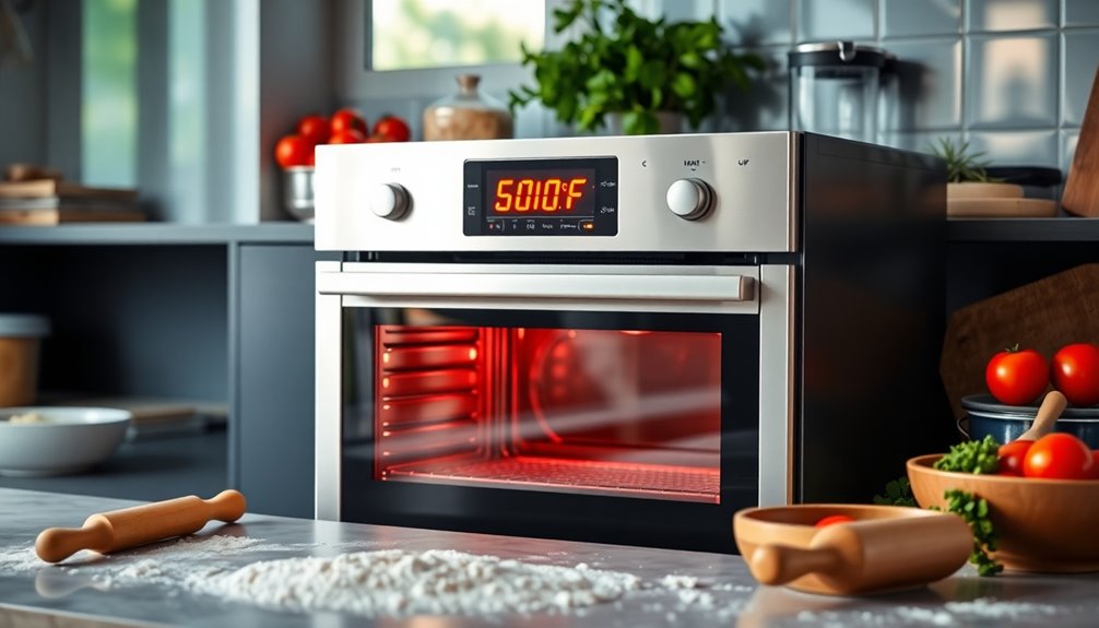 preheat oven to 500 f