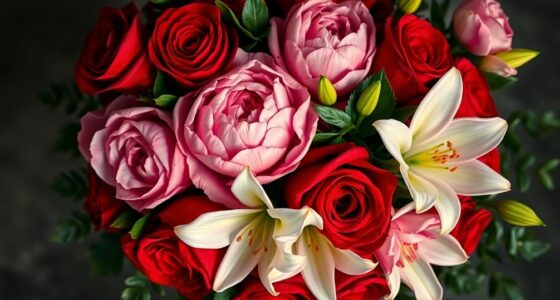 premium valentine flower arrangements