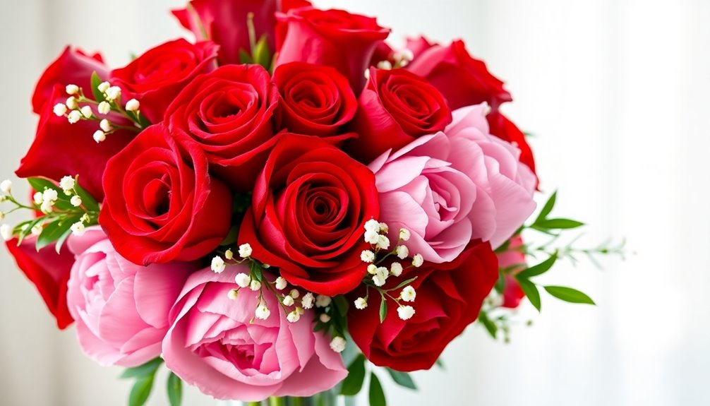 romantic valentine bouquet ideas