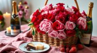 romantic valentine s gift baskets