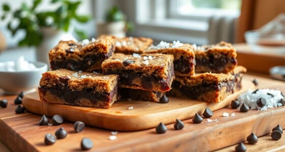 salted brown butter bars