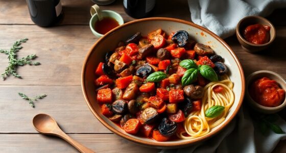 savory roasted vegetable sauce