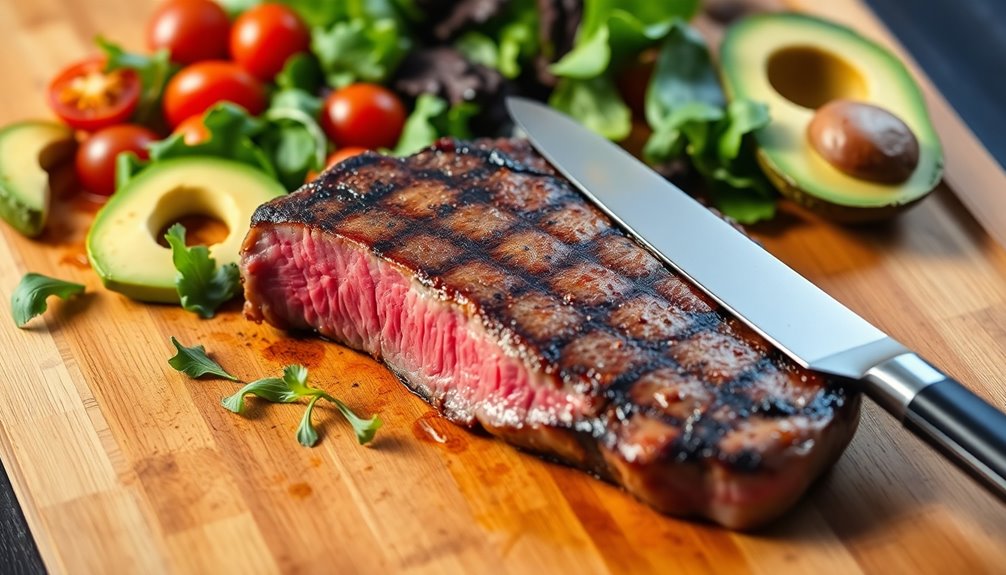 slice the steak thinly