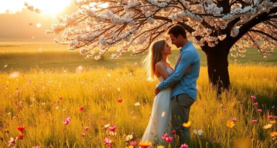 spring romance blossoms beautifully