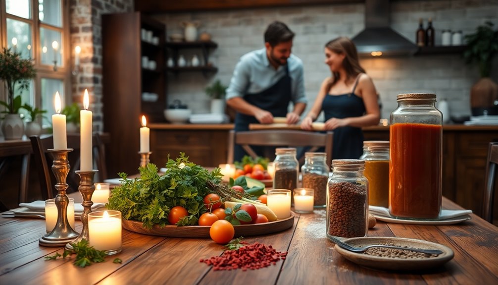 themed dinner cooking activity