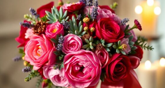 unique valentine flower arrangements