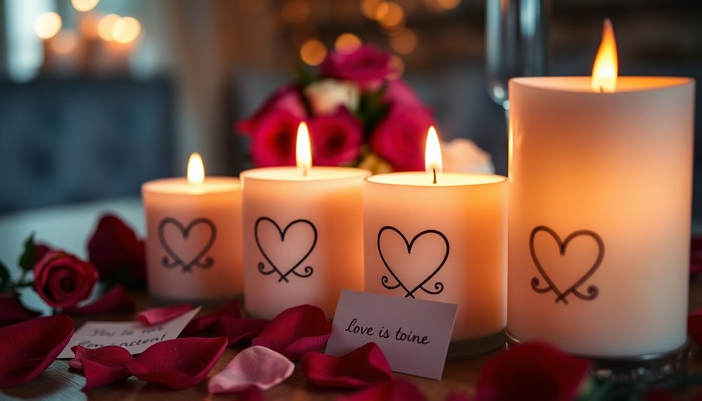 valentine candle gift considerations