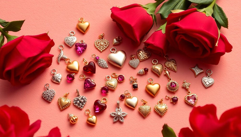 valentine charm gift selection