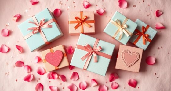 valentine decor gift boxes