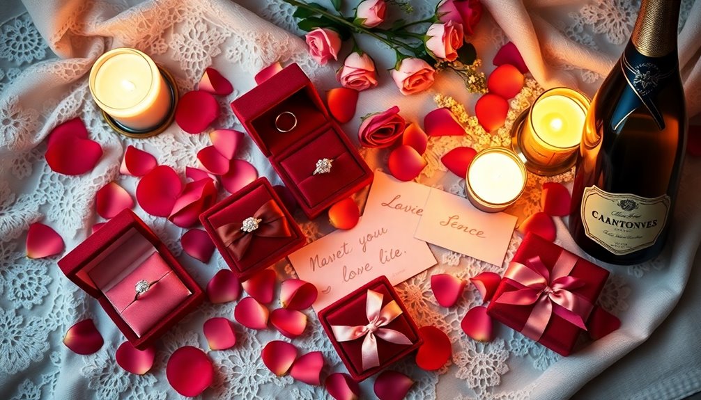 valentine engagement gift selection