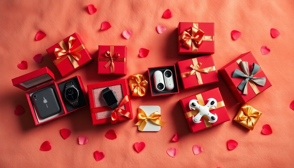 valentine gadget box selection