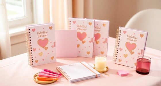 valentine planner gift sets