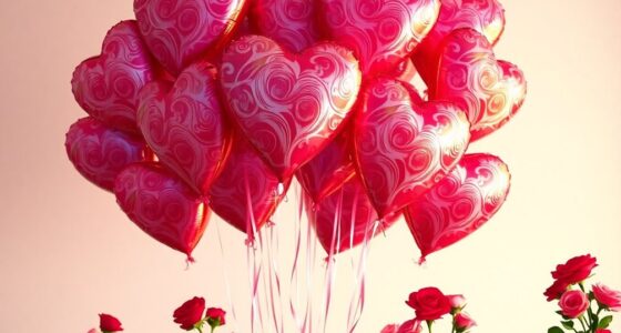 valentine s day balloon arrangements