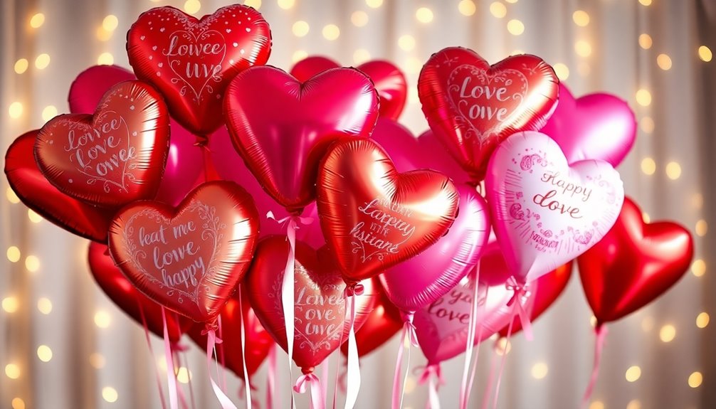 valentine s day balloon selection