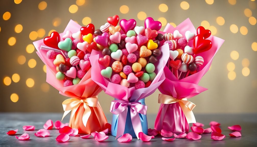 valentine s day candy arrangements