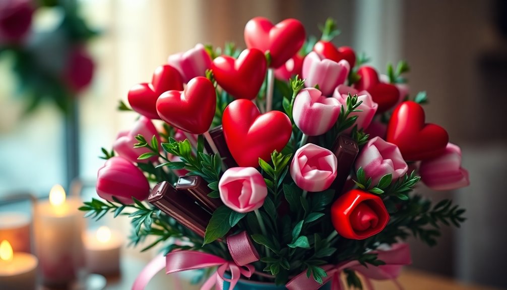 valentine s day candy bouquets