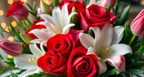 valentine s day flower selections