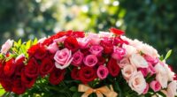 valentine s heart bouquet ideas