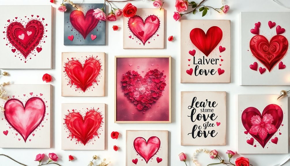 valentine wall art considerations