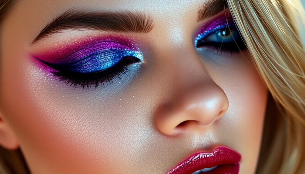 vibrant bold makeup styles