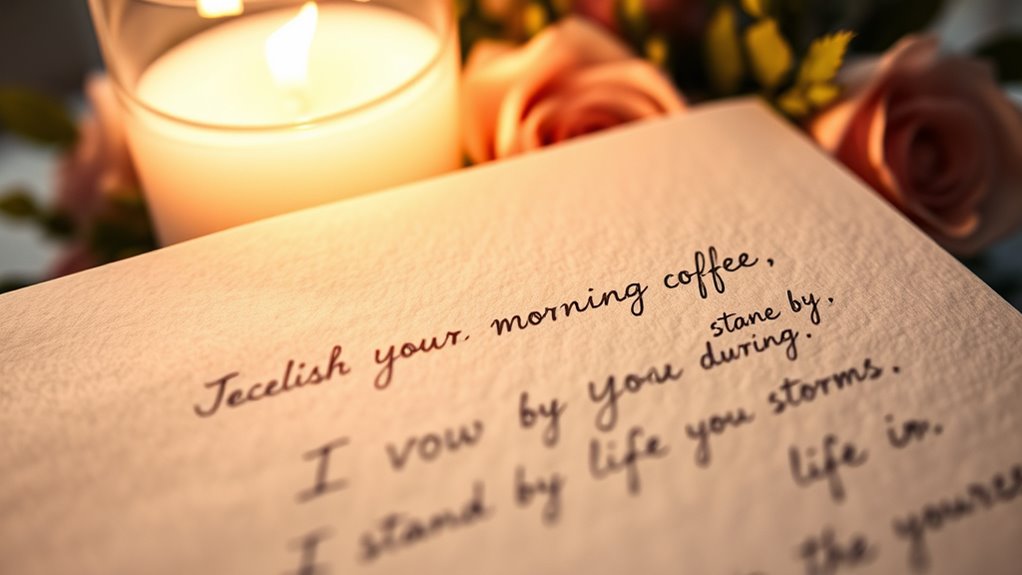 add heartfelt personal details