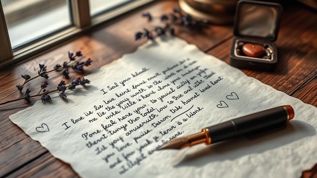 authentic heartfelt personal touches