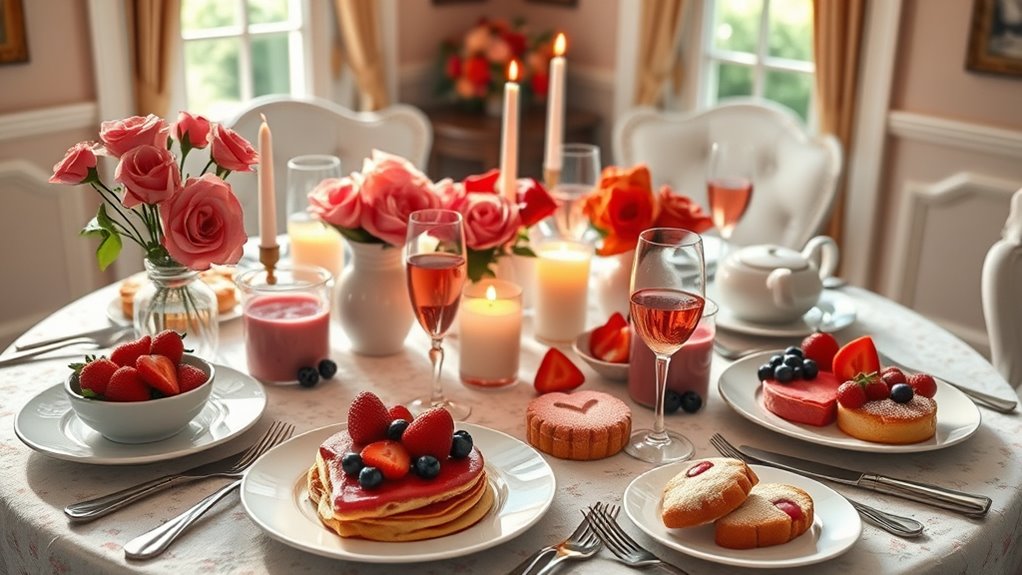 balanced colorful brunch menu