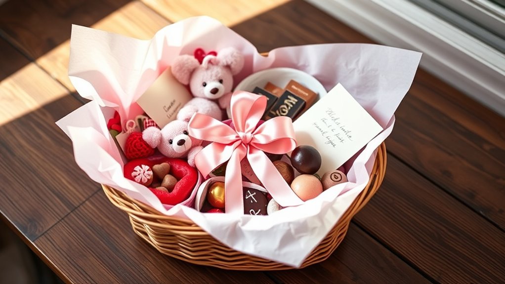 beautifully wrapped gift presentation